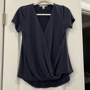 Navy blue blouse